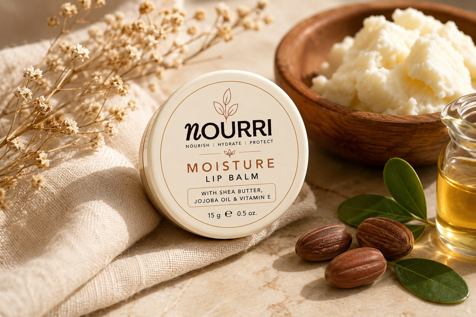 Nourri Moisture Lip Balm lifestyle