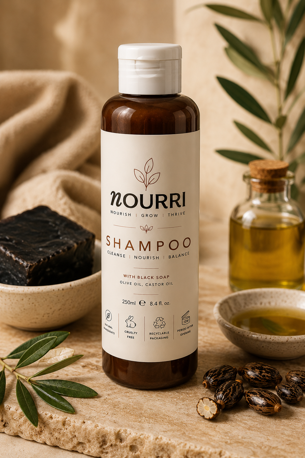 Nourri Shampoo lifestyle